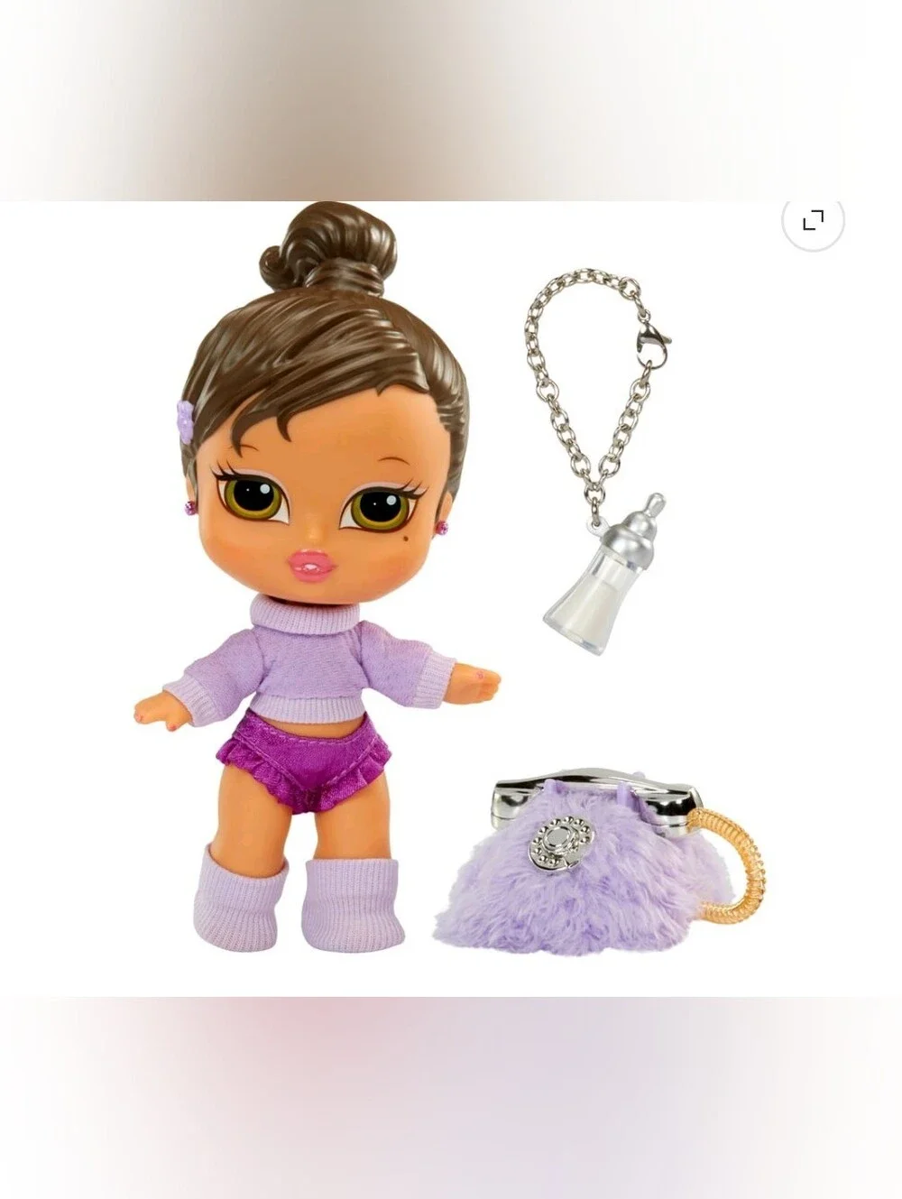 Bratz Babyz Runwayz Yasmin Collectible Fashion Doll with Real Fashions